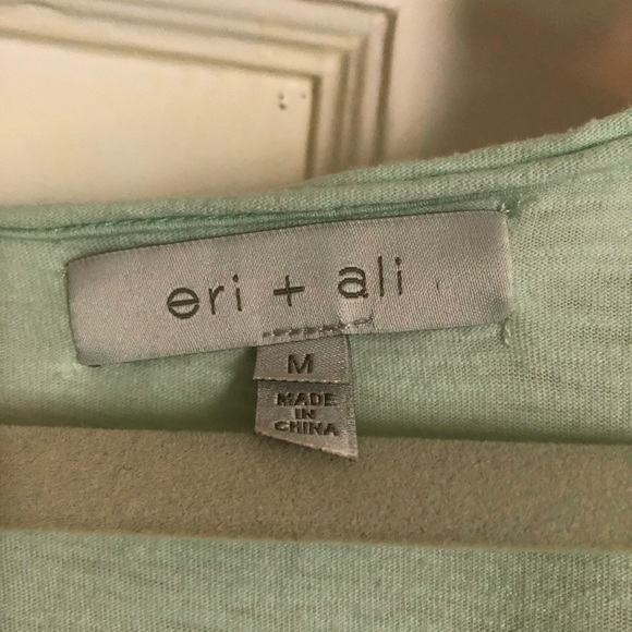 Medium Anthropologie mint green tank top - Picture 3 of 3